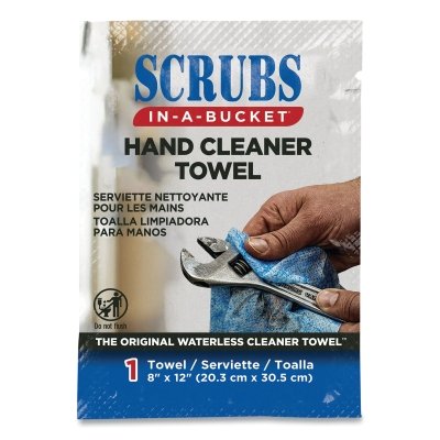 SCRUBS HAND CLEANER TOWEL 1/PACKET